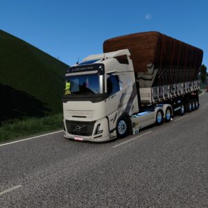 Conjunto Volvo FH Aero 6 + Librelato 4 Eixos