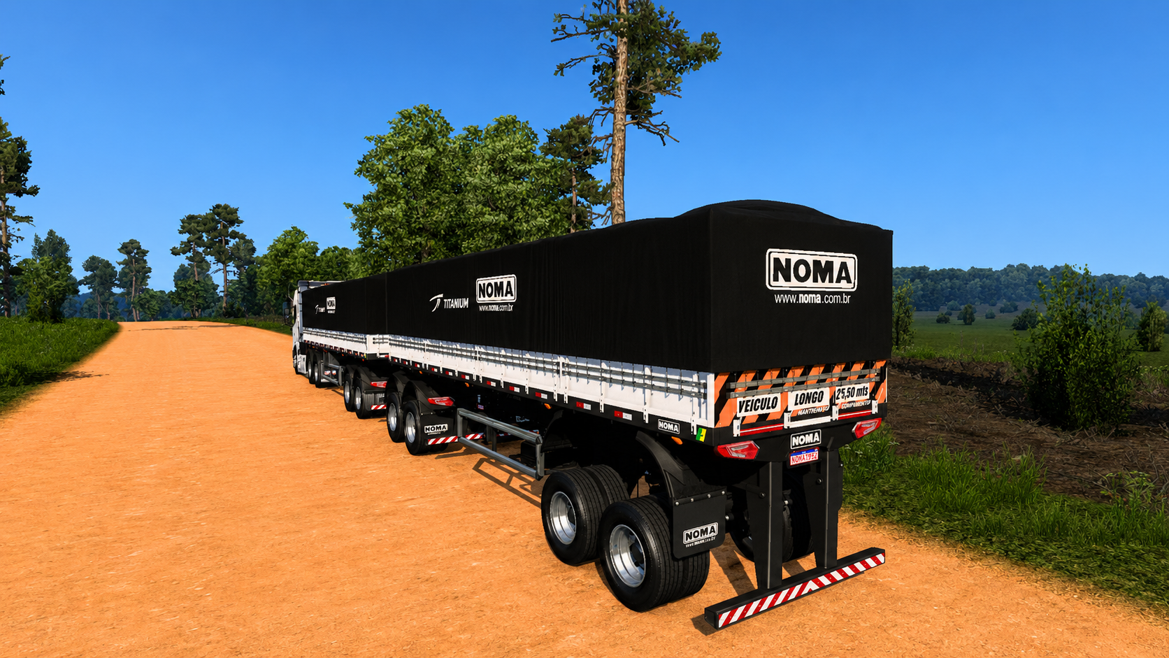 Rodotrem Dolly Noma Titanium com Carga Dinâmica v1.60/1.61