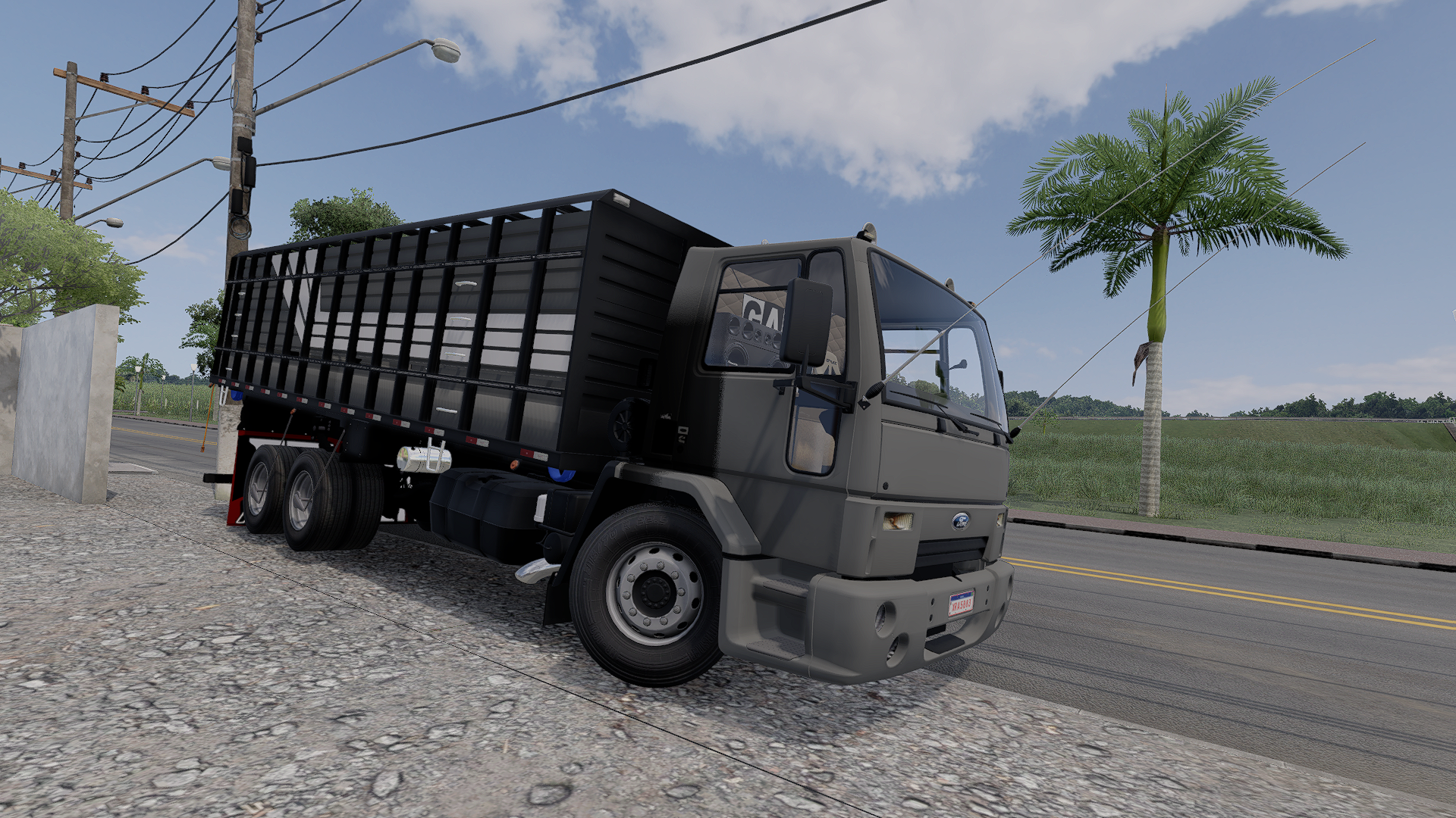 Ford Cargo 2428 6x2 4 em 1 v1.61 - Imagem 3