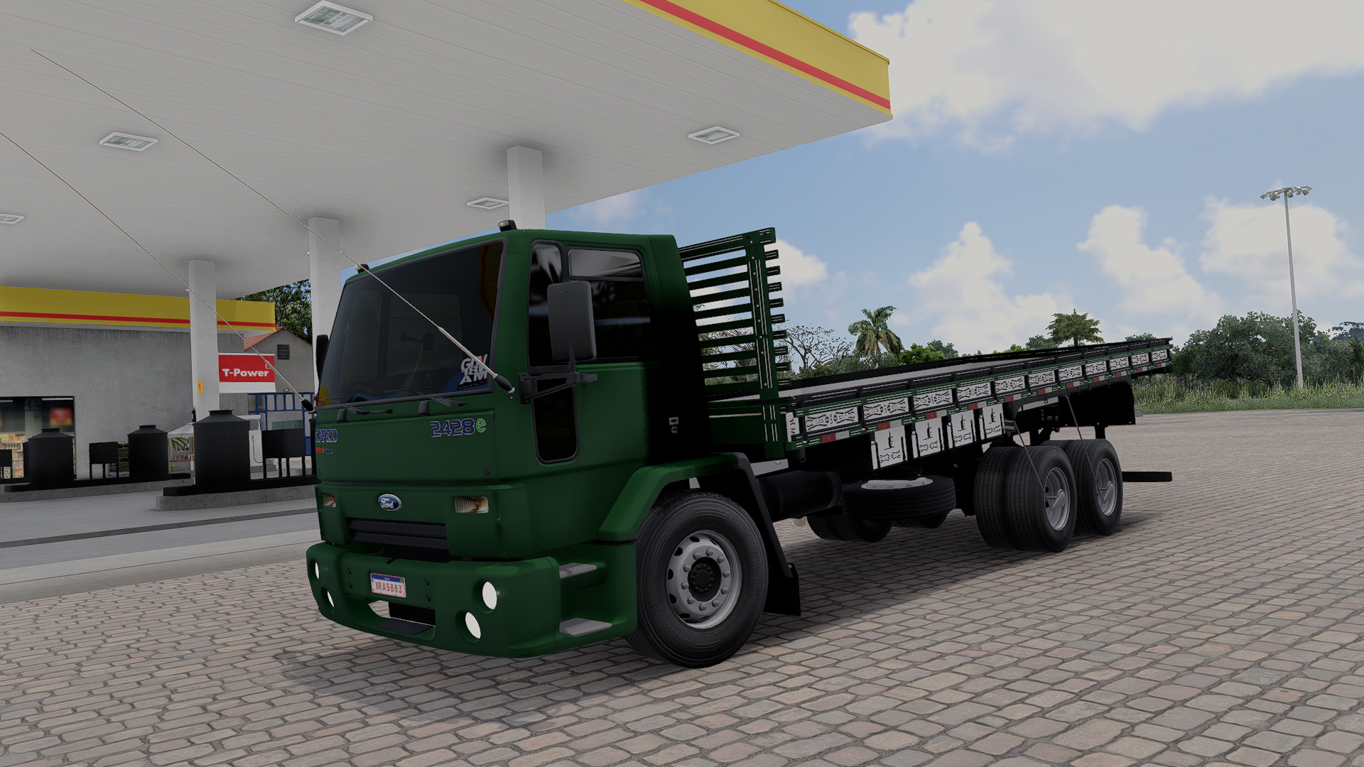 Ford Cargo 2428 6x2 4 em 1 v1.61 - Imagem 8